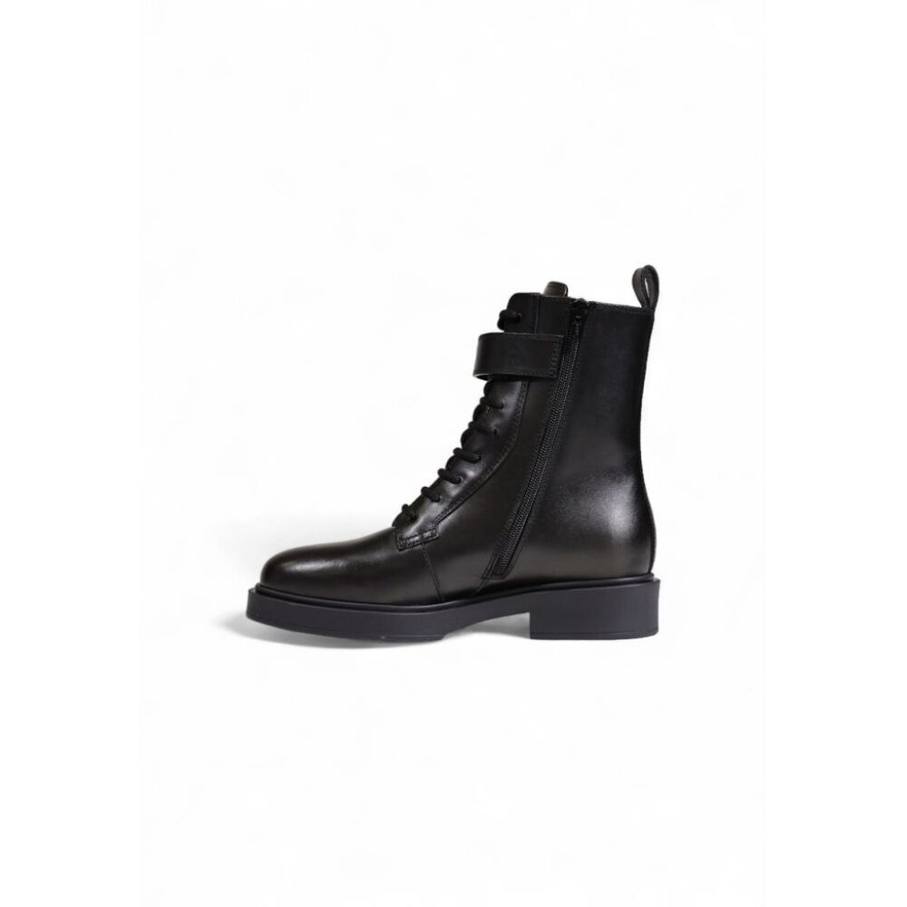 Furla Black Leather Boot/EU38/US8/Black - Picture 3 of 5